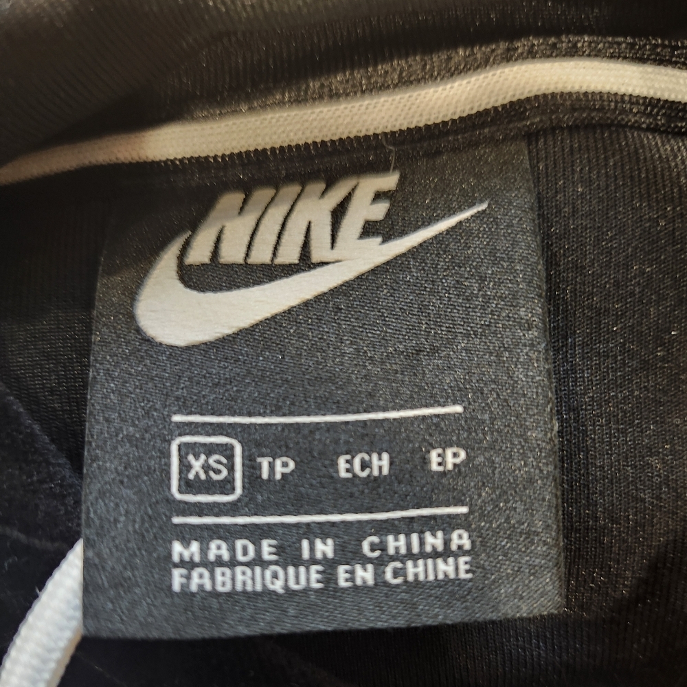 Suze XS Nike Velour Black Dress -